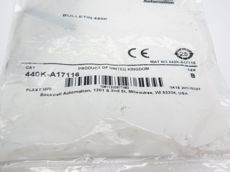 ALLEN BRADLEY 440K-A17116 SER. B NSMP