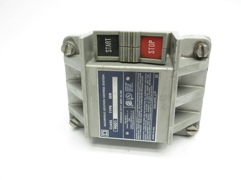 SQUARE D 9001BR204 SER. B 600VAC/DC NSNP