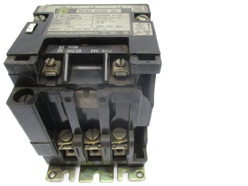 SQUARE D 8736SAO16 SER. B 24V UNMP