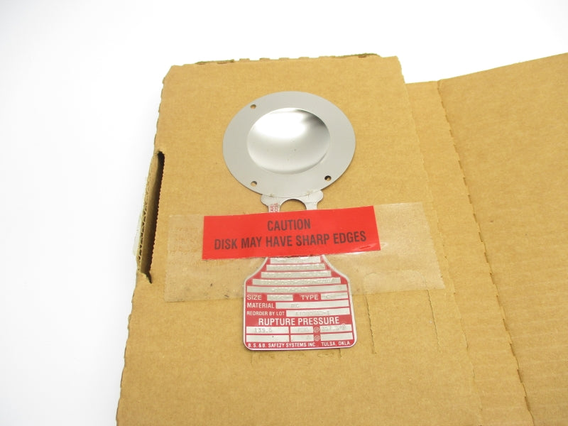 BS&S SAFETY SYSTEMS A1080640-1 139.5PSI 357.3'F 1-1/2" NSMP