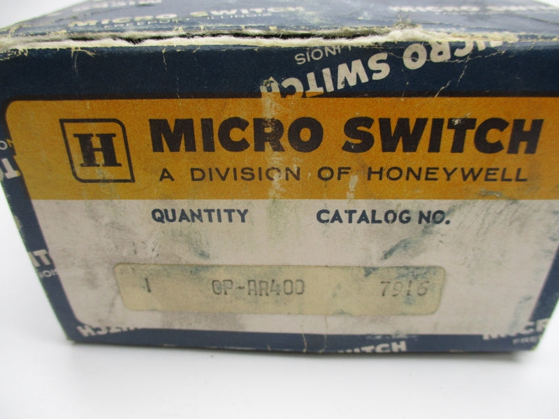 MICRO SWITCH OP-AR400 UNMP