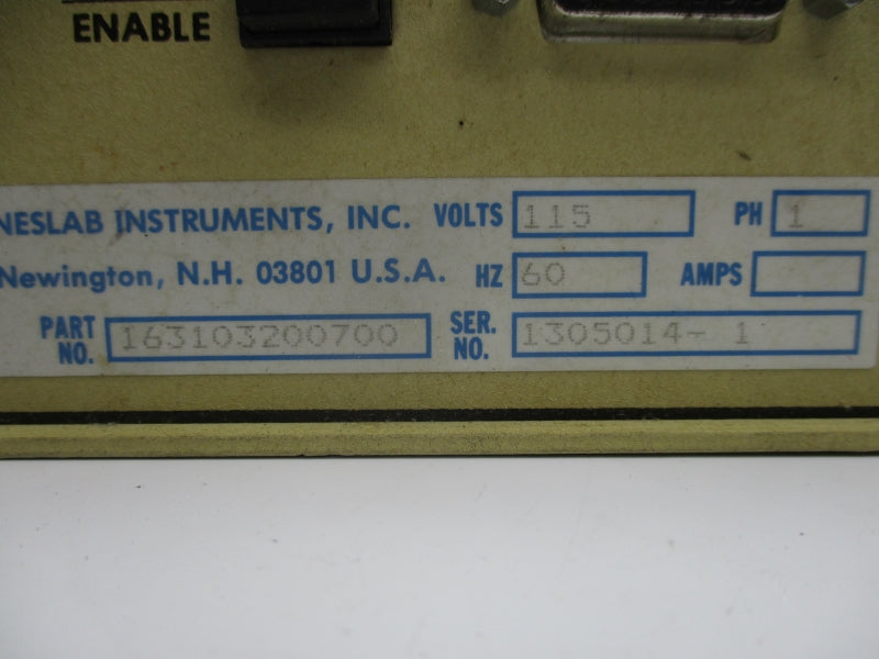 NESLAB INSTRUMENTS 163103200700 115V NSNP
