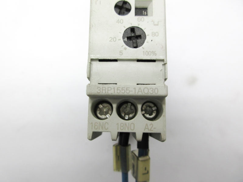 SIEMENS 3RP1555-1AQ30 24VAC/DC 0.05S-100H UNMP