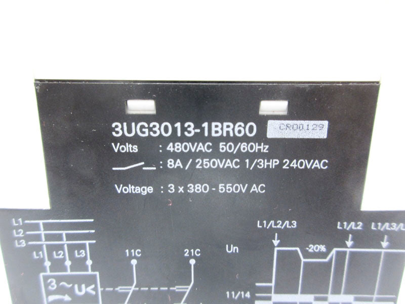 SIEMENS 3UG3013-1BR60 550VAC 0.2-10S UNMP