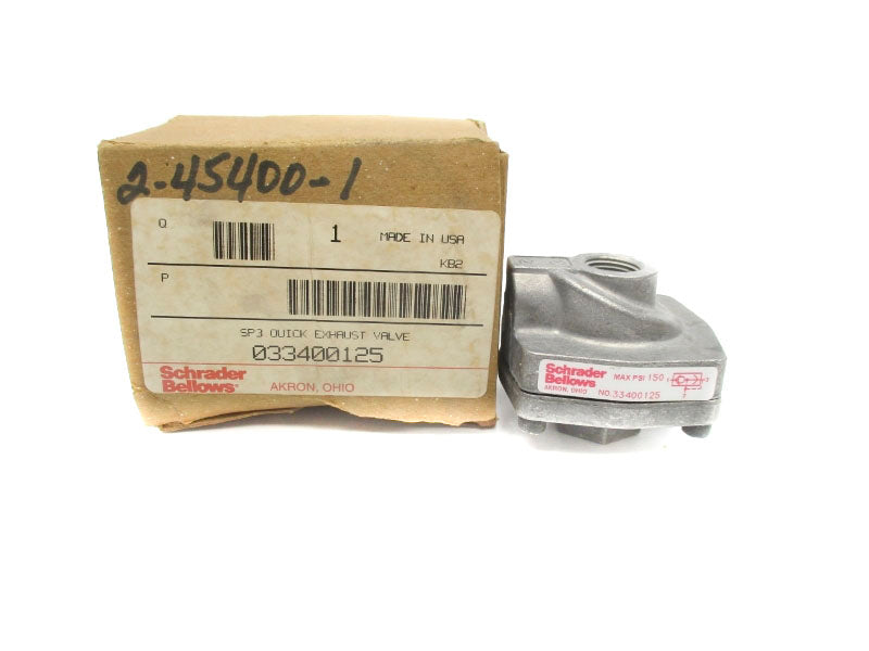 SCHRADER BELLOWS 033400125 150PSI NSMP