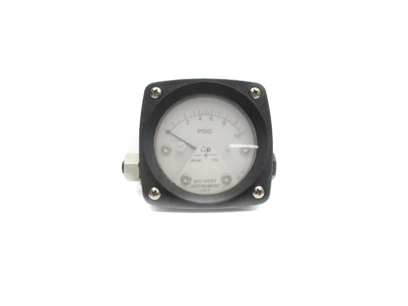 MIDWEST INSTRUMENT 120AA-00-OO 3000PSI 0-10PSI NSNP