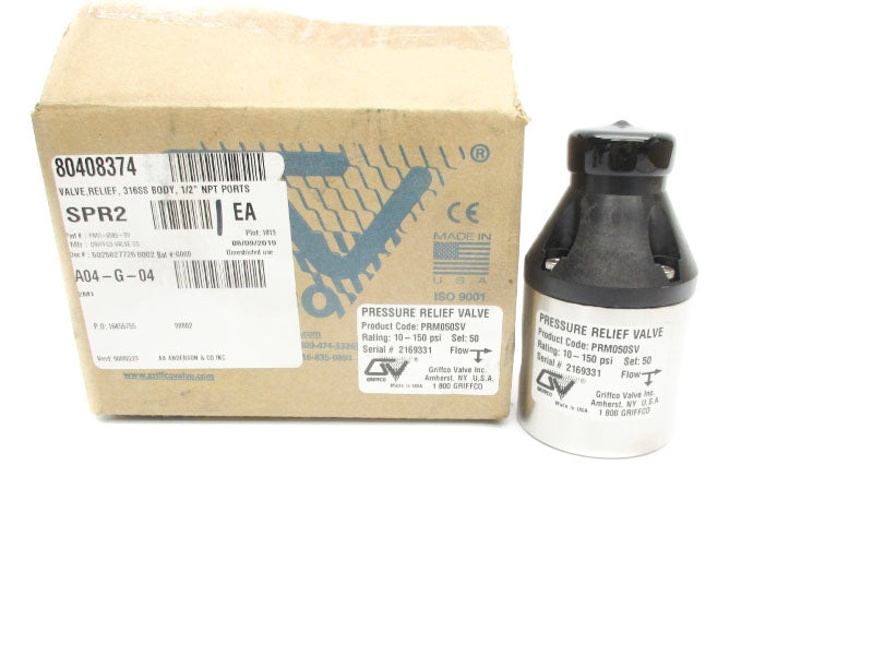 GRIFFCO PRM050SV 10-150PSI NSMP