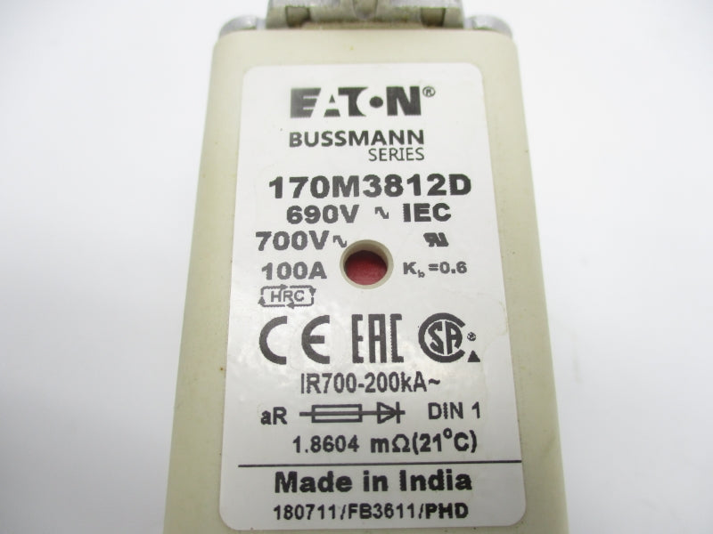 EATON 170M3812D 700V 100A NSNP