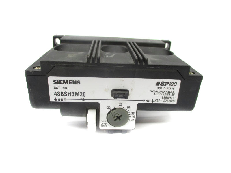 SIEMENS 48BSH3M20 SER. C 600VAC 22-45A UNMP