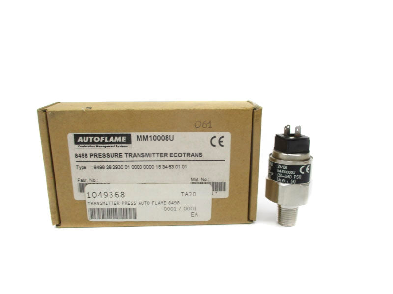 AUTOFLAME MM10008U 12-30VDC 30-330PSI NSMP