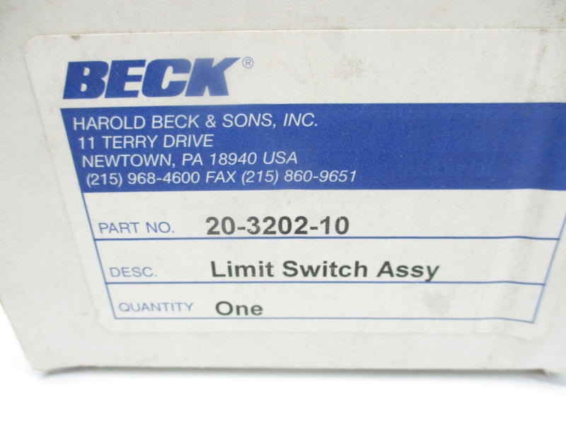 BECK 20-3202-10 NSMP