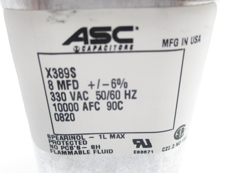 ASC X389S 8MFD NSNP