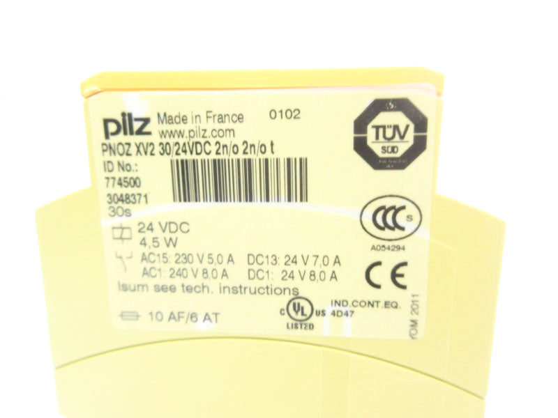 PILZ PNOZXV230/24VDC2N/O2N/OT 774500 24VDC 8.0A NSNP