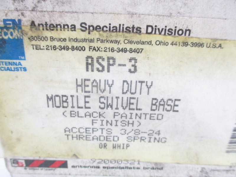 ANTENNA SPECIALISTS ASP-3 NSMP