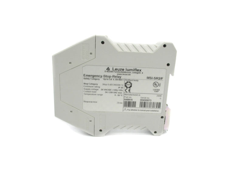 LEUZE LUMIFLEX MSI-SR2/F 230VAC 3A NSNP