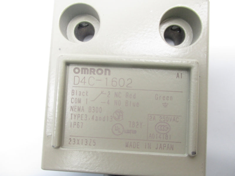 OMRON D4C-1602 250VAC 2A NSNP