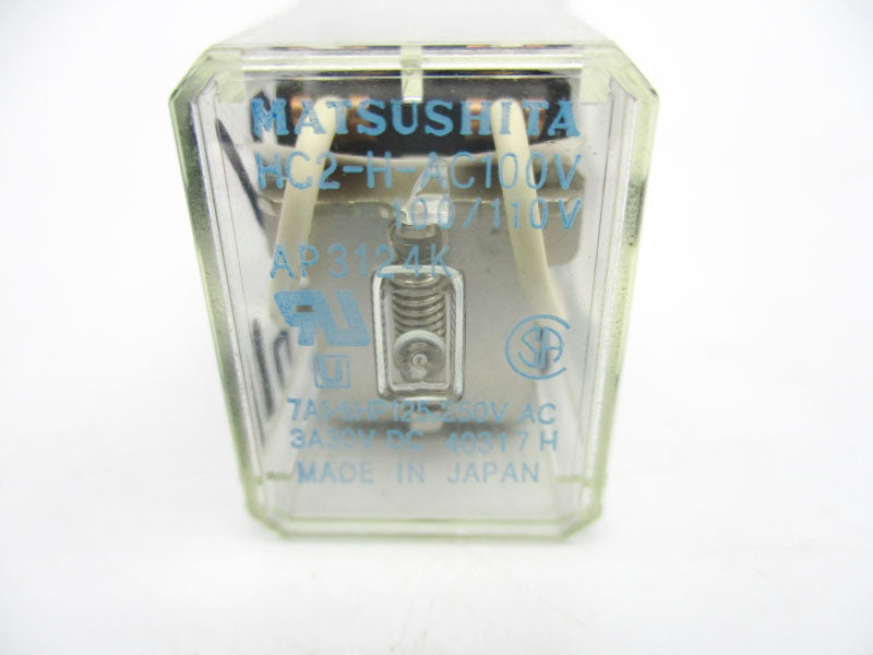 MATSUSHITA HC2-H-AC100V 100/110V 7A NSNP