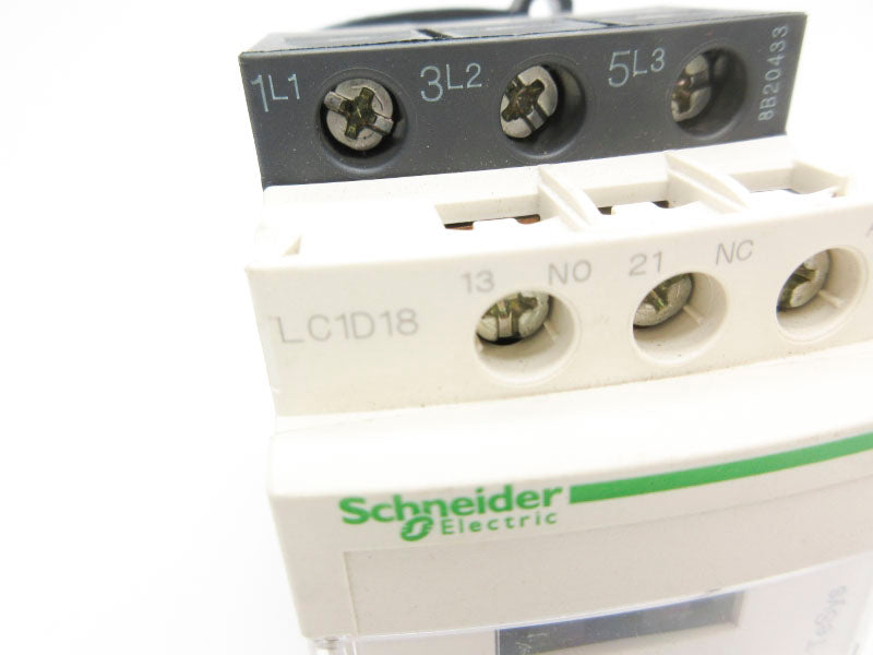 SCHNEIDER ELECTRIC LC1D18G7 120V (AS PICTURED) NSNP