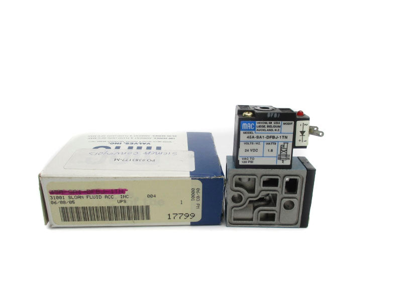 MAC 45A-SA1-DFBJ-1TN 24VDC 120PSI UMNP