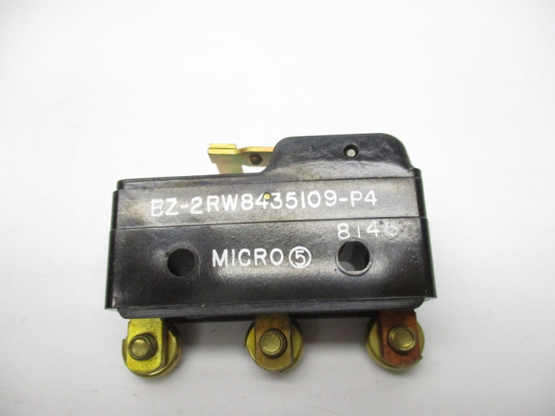 MICRO SWITCH BZ-2RW8435109-P4 480VAC 10A NSNP