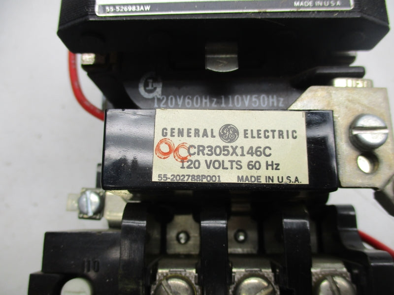 GENERAL ELECTRIC CR306B000LAA 110/120V 18A UNMP