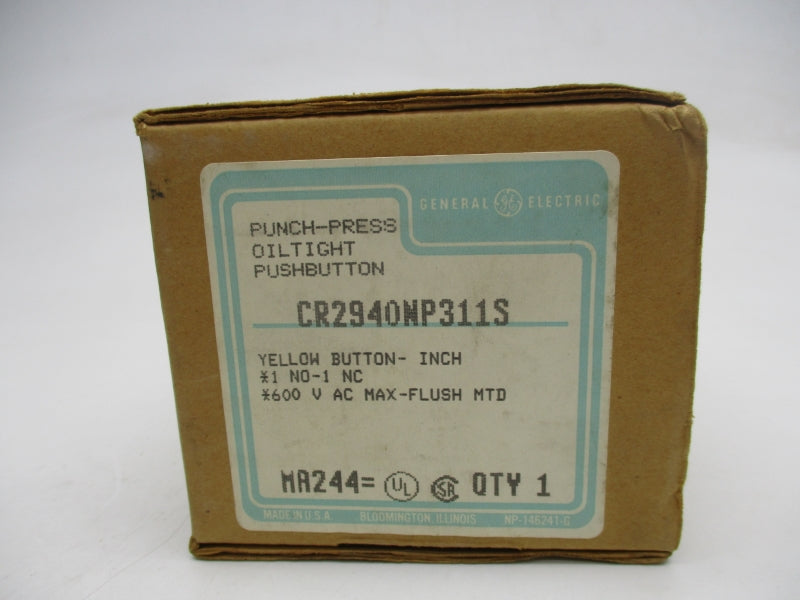 GENERAL ELECTRIC CR2940NP311S 600VAC NSMP