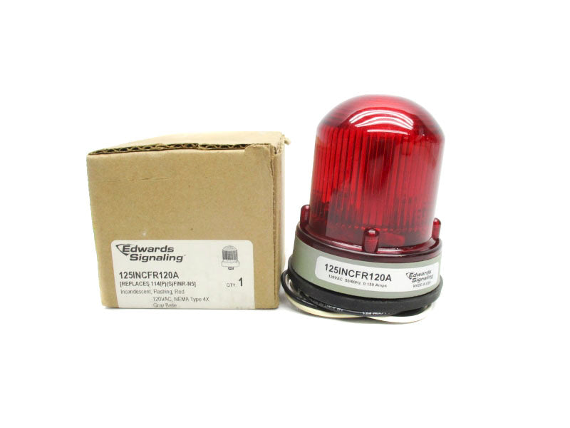 EDWARDS SIGNALING 125INCFR120A 120VAC 0.150A NSMP