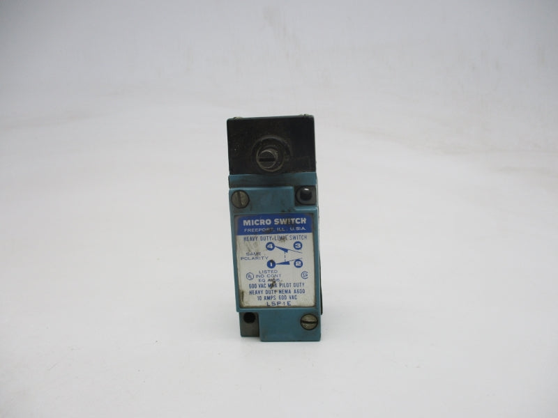 MICRO SWITCH LSP1E 600VAC 10A UNMP