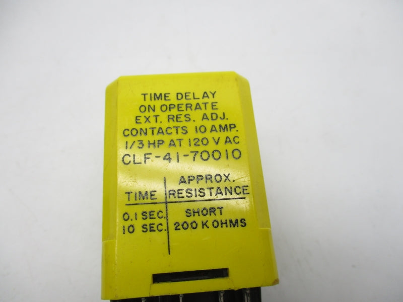 AMF CLF-41-70010 120VAC 10A 0.1-10SEC UNMP