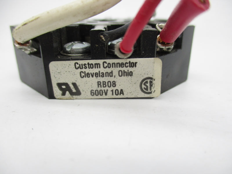 CUSTOM CONNECTOR RB08 600V 10A UNMP