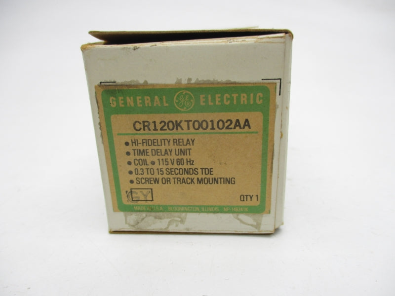 GENERAL ELECTRIC CR120KT00102AA 115V 0.3-15SEC NSMP