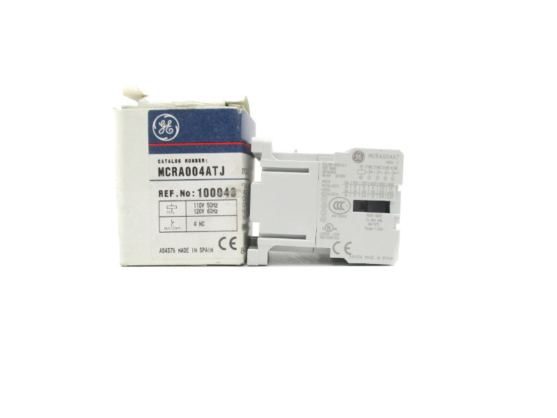 GENERAL ELECTRIC MCRA004ATJ 110/120V 16A NSMP