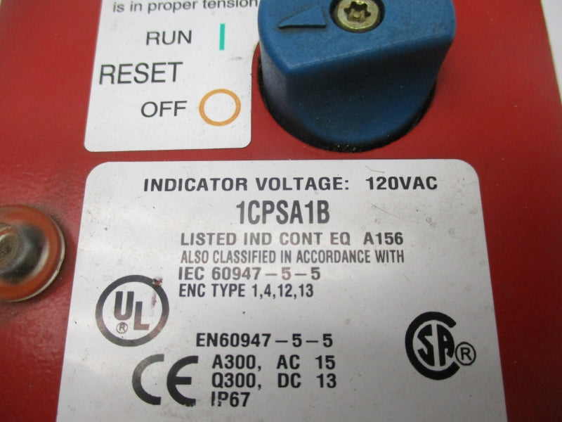 HONEYWELL 1CPSA1B 120VAC UNMP