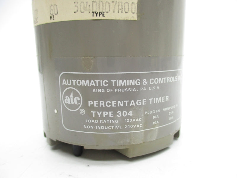 ATC 304D007A00 240VAC 10A 0-100 UNMP