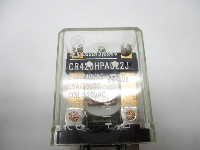 GENERAL ELECTRIC CR420HPA022J 120VAC 25A NSNP