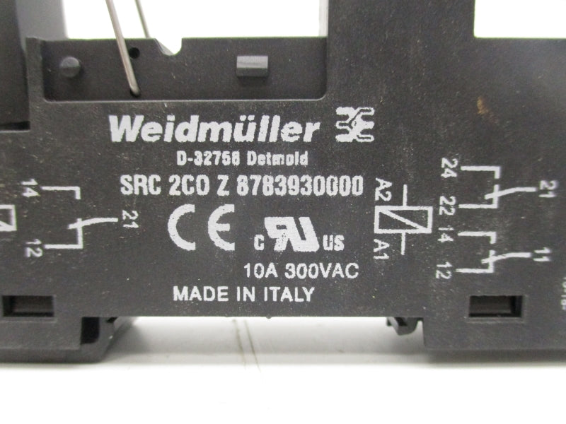 WEIDMULLER SRC2COZ 8783930000 300VAC 10A NSNP