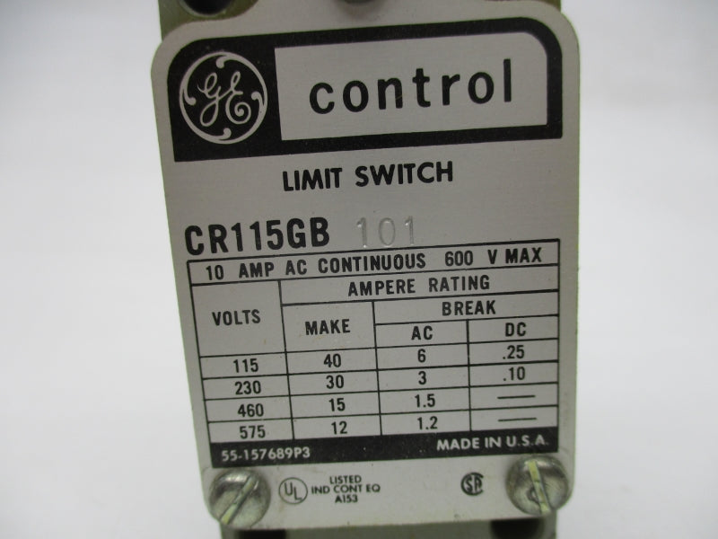 GENERAL ELECTRIC CR115GB101 600V 10A UNMP