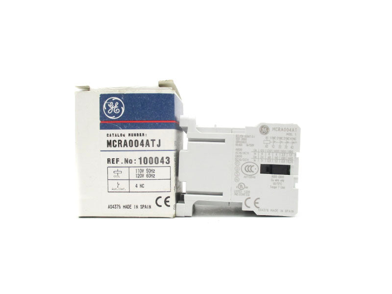 GENERAL ELECTRIC MCRA004ATJ 110/120V 16A NSMP