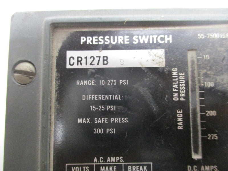GENERAL ELECTRIC CR127B9 575VAC 8/5A 300PSI UNMP
