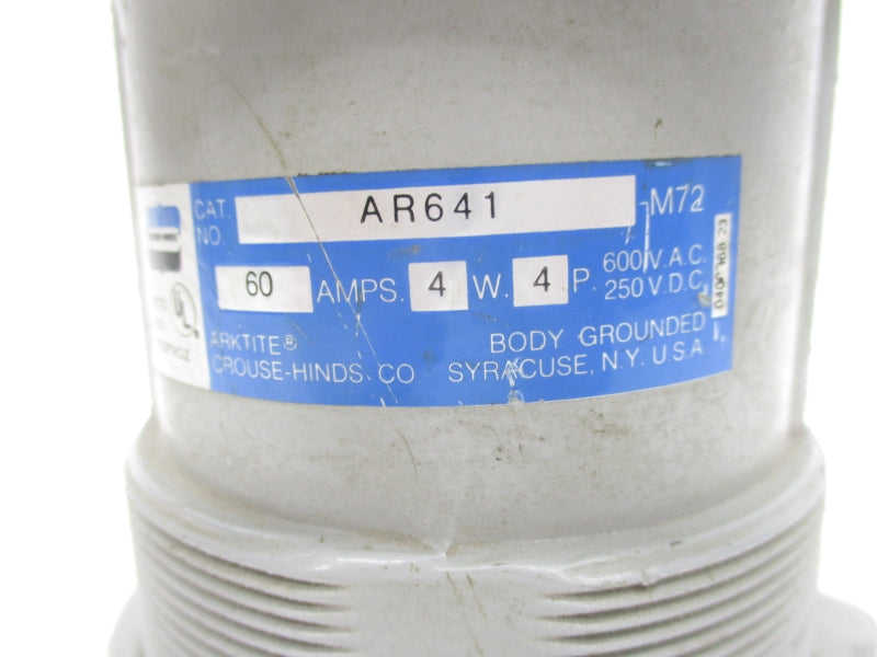 CROUSE HINDS AR641 600VAC 60A (AS PICTURED) UNMP