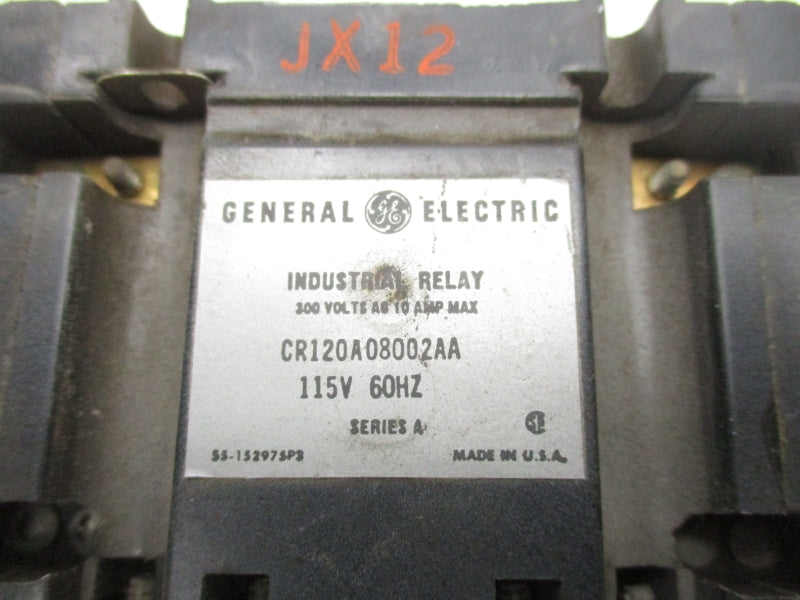 GENERAL ELECTRIC CR120A08002AA SER. A 115V 10A UNMP
