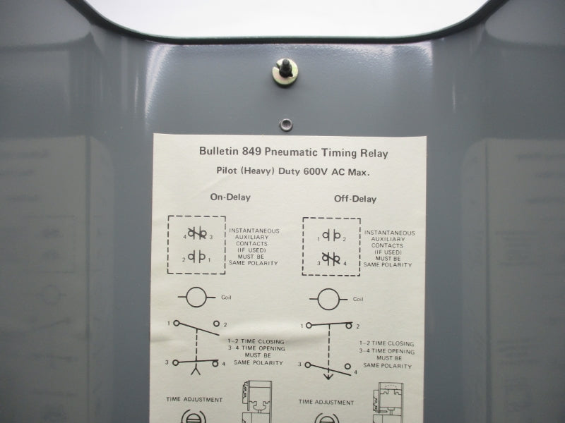 ALLEN BRADLEY 849A-ZAD24 SER. C 110/120V 60A NSNP
