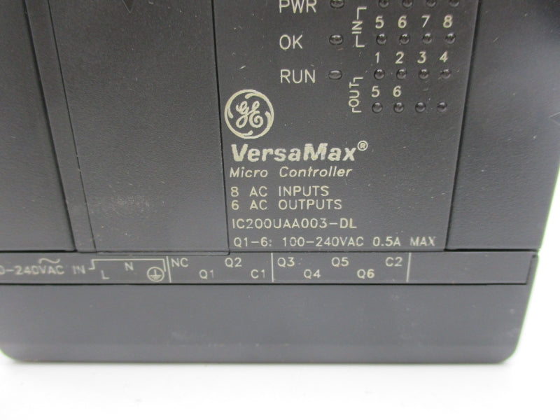 GENERAL ELECTRIC IC200UAA003-DL 100-240VAC 0.5A NSNP