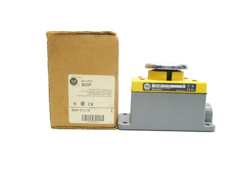 ALLEN BRADLEY 800P-S1C1B SER. E (BR/WH) NSMP