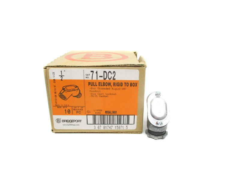 BRIDGEPORT 71-DC2 1/2" (PKG OF 10) NSMP