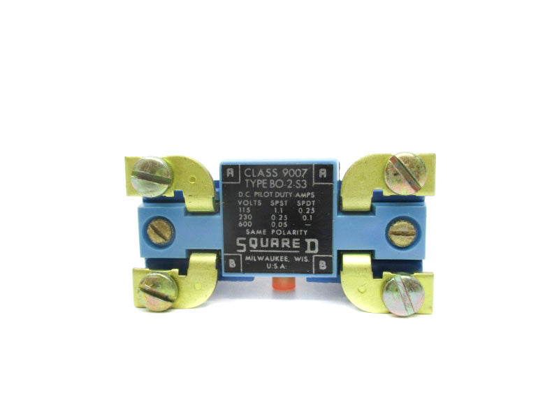 SQUARE D 9007BO2S3 600V 0.5A NSNP