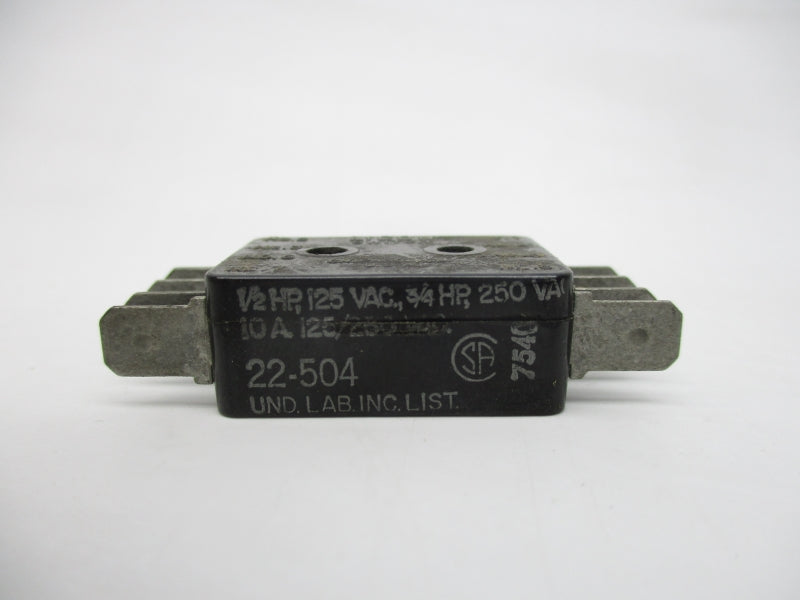 MICRO SWITCH 22-504 250VAC 10A UNMP
