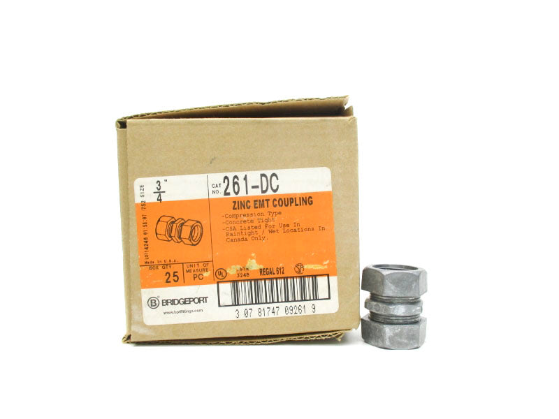 BRIDGEPORT 261-DC 3/4" (PKG OF 25) NSMP