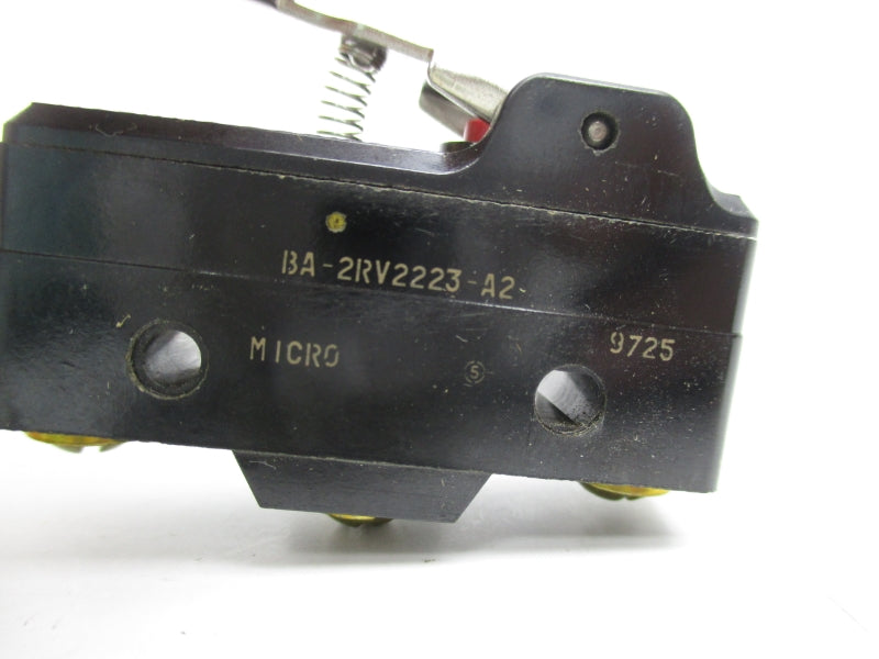 MICRO SWITCH BA-2RV2223-A2 480VAC 20A NSNP