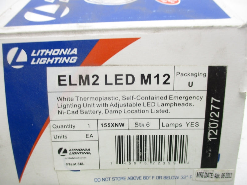 LITHONIA LIGHTING ELM2LEDM12 NSMP
